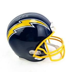 Dan Fouts Autographed San Diego Charger Helmet JSA