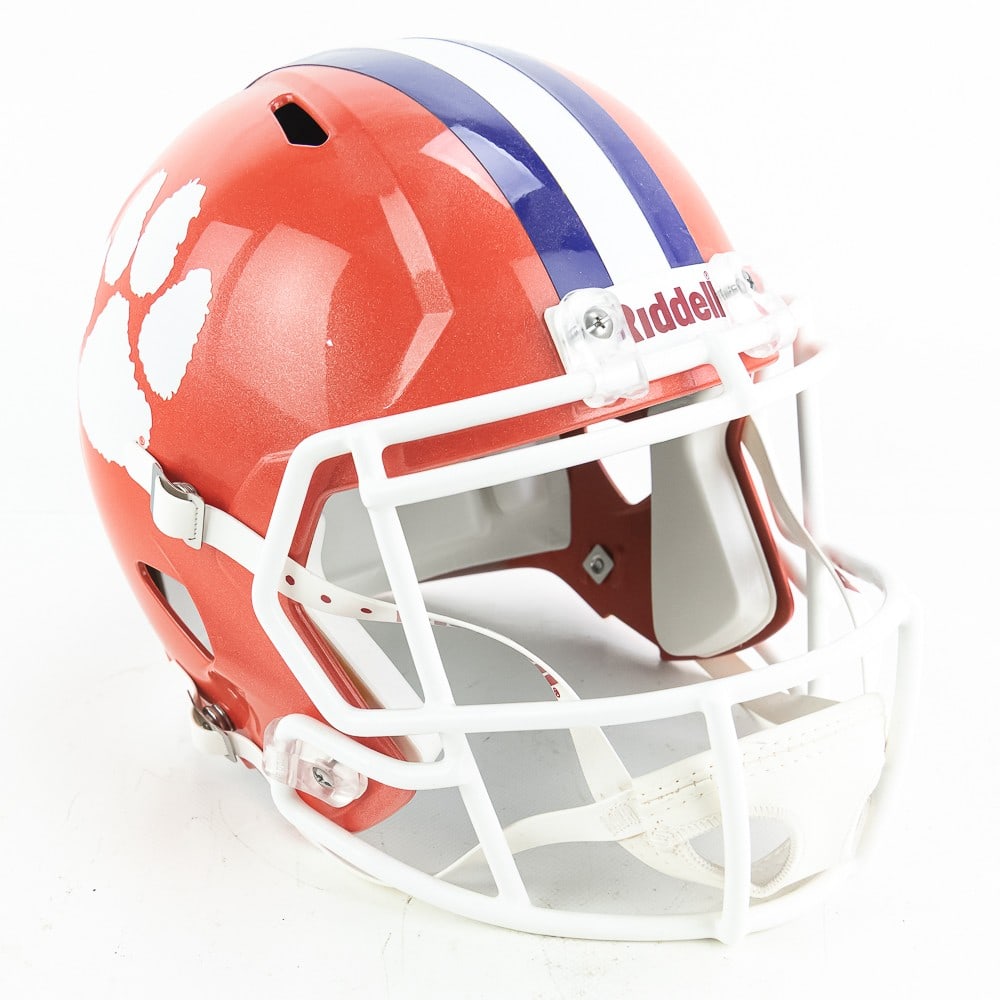 Clemson Tigers Riddell Full Size Replica Helmet (1 of 8)