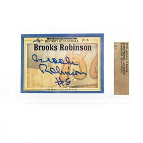 2018 Leaf History of Baseball Robinson & Aparicio