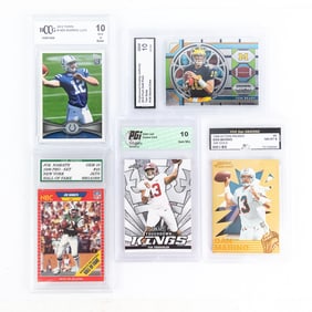 2019 Prism Tom Brady Stained Glass PGA 10 & More