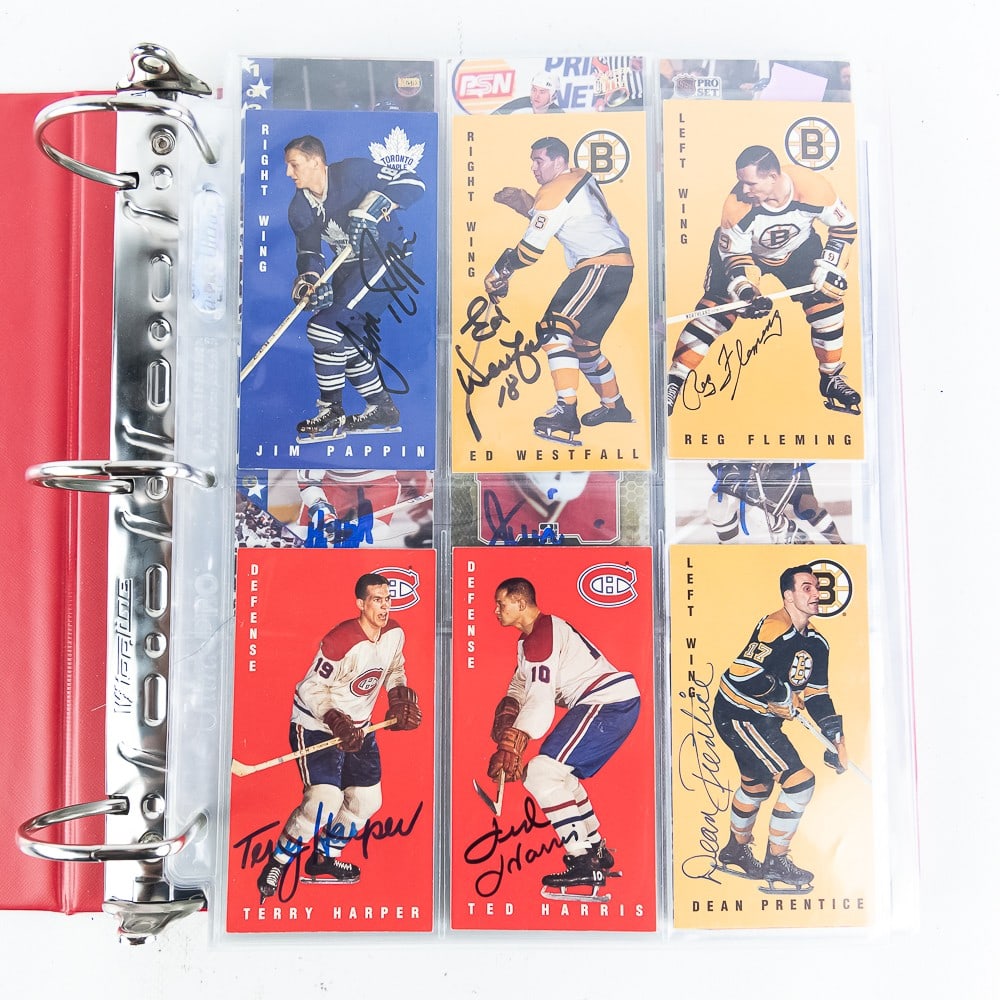Assorted Autographed NHL Hockey Cards Photos Index (1 of 20)