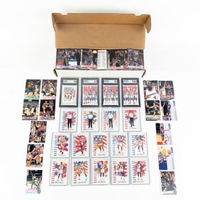 1991-92 SKYBOX '92 Barcelona US Olympic Team Set +