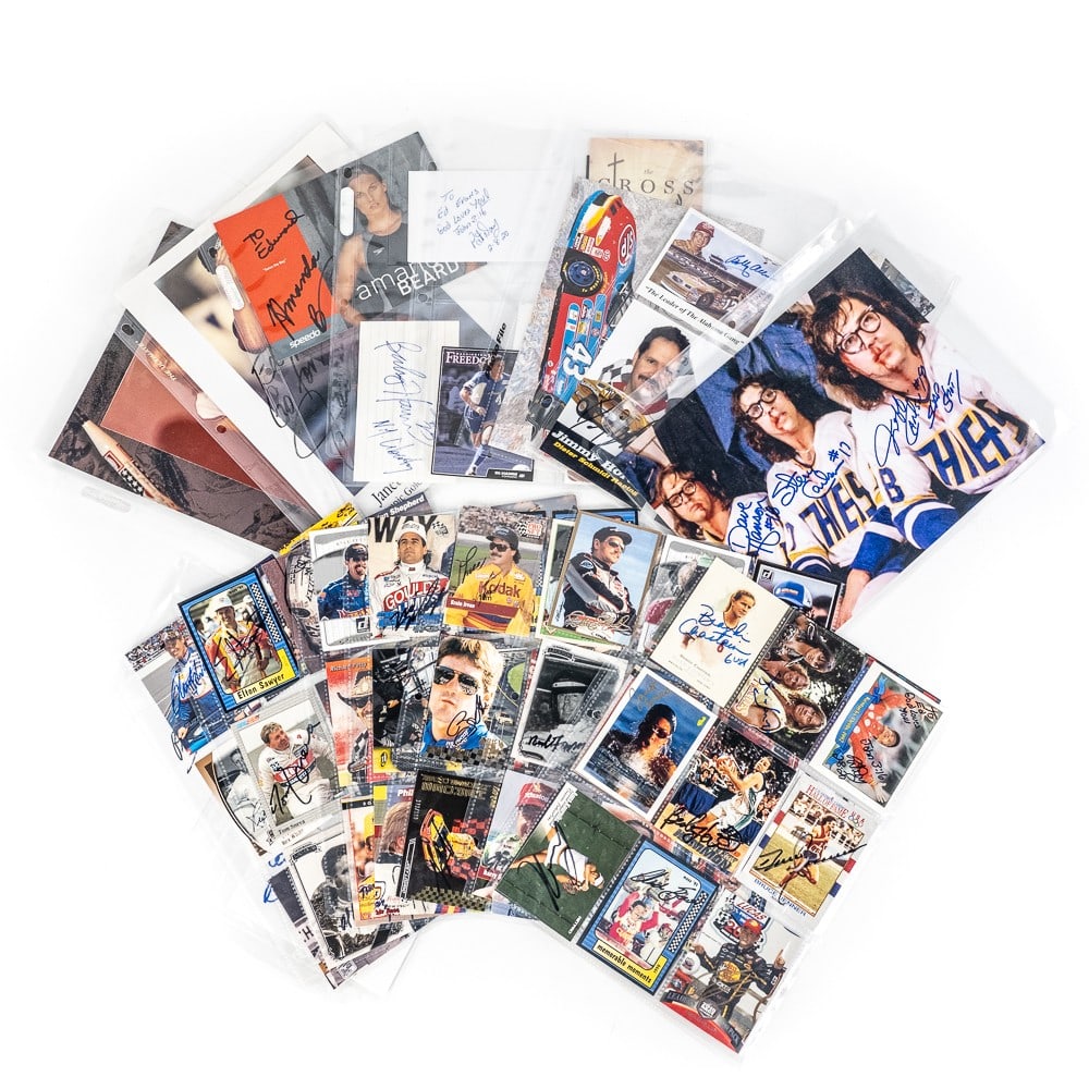 Hanson Brothers Autographed Slapshot Photo & More (1 of 7)