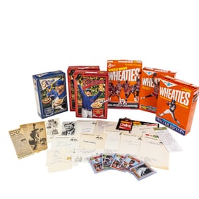 Sports Greats Autograph Collection & Wheaties