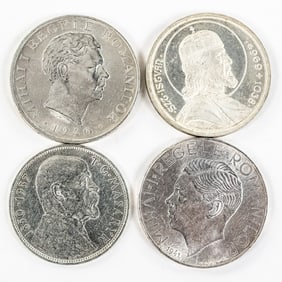 Unc 1938 Hungary 5 Pengo 41 & 46 Romania Lei &More