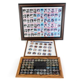 87 Topps Nestle 88 Jiffy Pop Framed Uncut Sheet ++