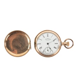 Ladies1888 Waltham American Watch14k Pocket Watch
