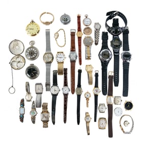 Ladies 14k Helbros Wristwatch & More Pocket Wrist