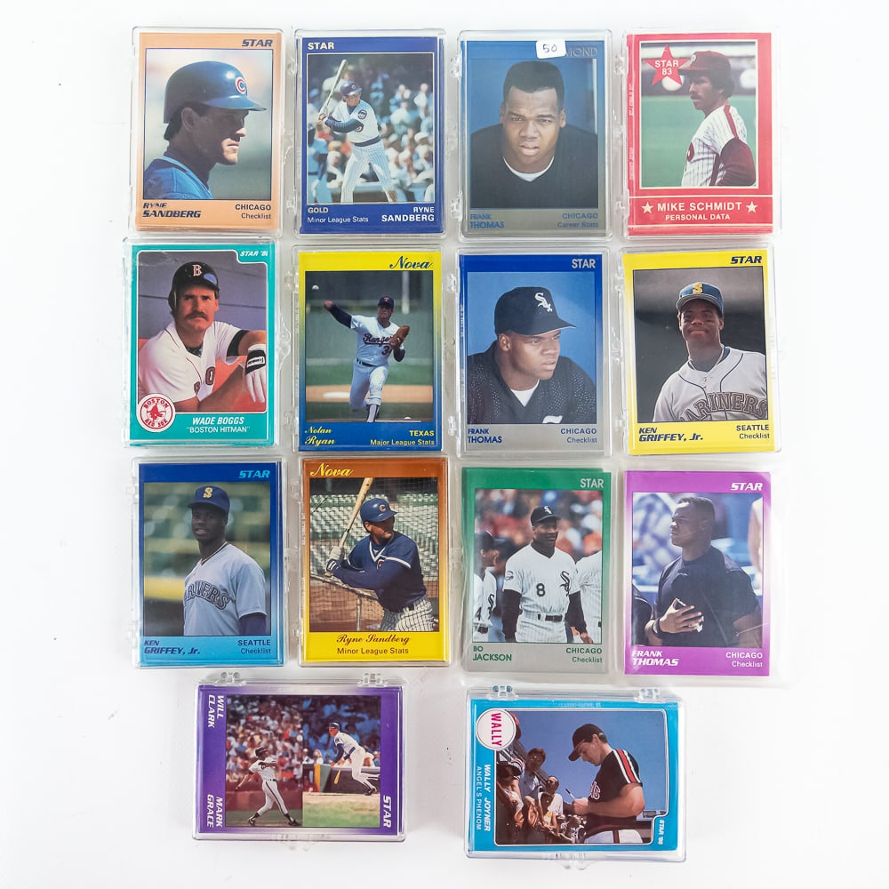 Collection of Star Nova MLB Card Sets 1983-1991 (1 of 9)