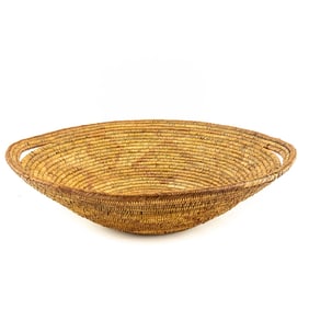 1920s Jicarilla Apache Basket Tray W/handles