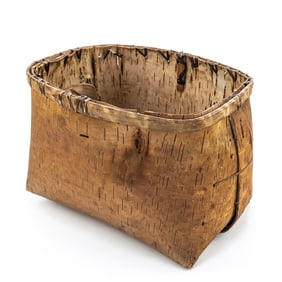 Winnebago Birch Bark Container