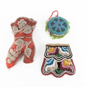 Mohawk Whimsical Beaded Lot  (3)