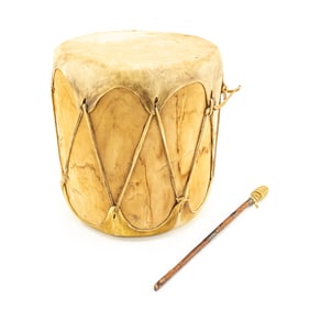 Taos Two Sided Drum W/Beater
