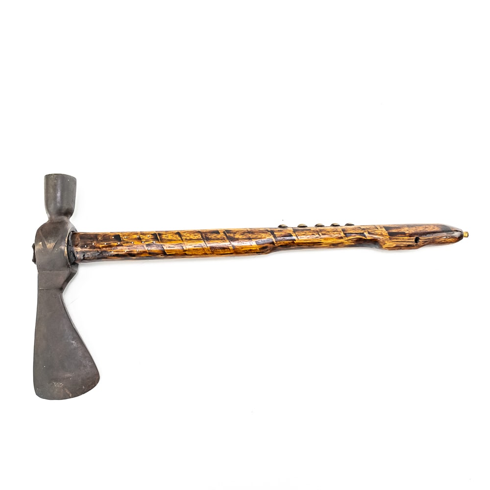 Pipe w/Bronze Tomahawk Head 1890s (1 of 12)