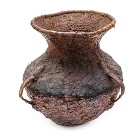 1930s Apache Pitch Water Vessel