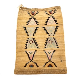 1920s Nez Perce Corn Husk Bag