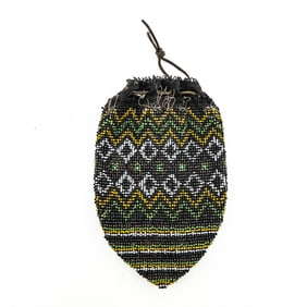 Eastern Woodland Beaded Bag