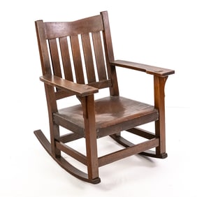 Gustav Stickley Craftsman Workshops Rocker