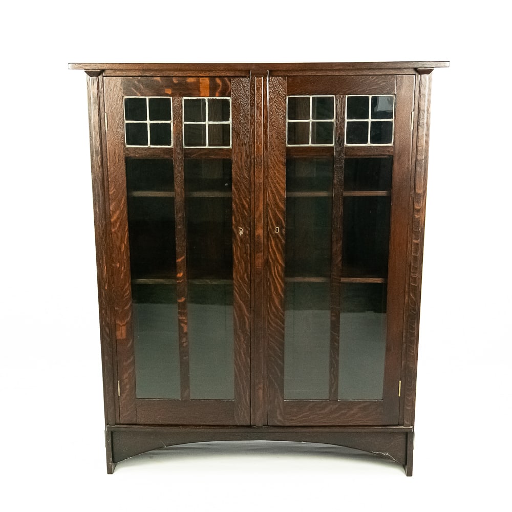 Arts & Crafts Barrister Bookcase (1 of 15)