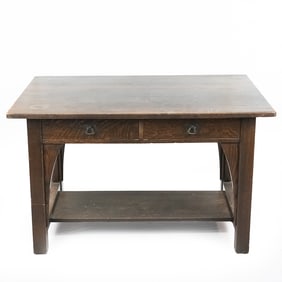 Limbert Arts & Crafts Library Table