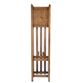 Arts & Crafts Mission Style Tall Clock