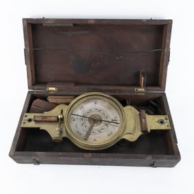 S.H & G Surveyor Transit w/Case, Lake Geneva, WI