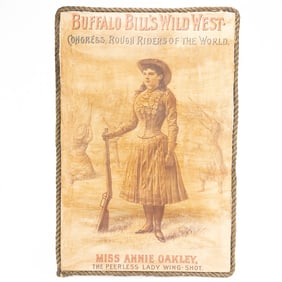 Contemporary Annie Oakley Poster on Canvas