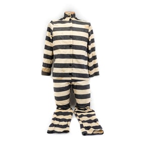 Striped Prisoner' Uniform