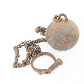 Iron Ball & Chain Shackle