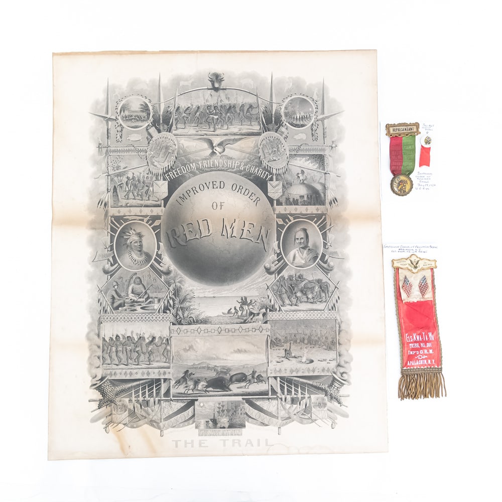 Improved Order of Red Men Ephemera Lot (4) (1 of 17)