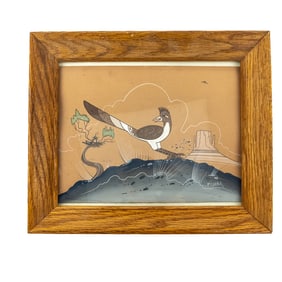 Painting by Navajo Artist Robert Chee-Signed