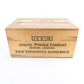 Apache Powder Co. Explosive Crate