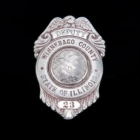 Winnebago County Deputy Badge, IL