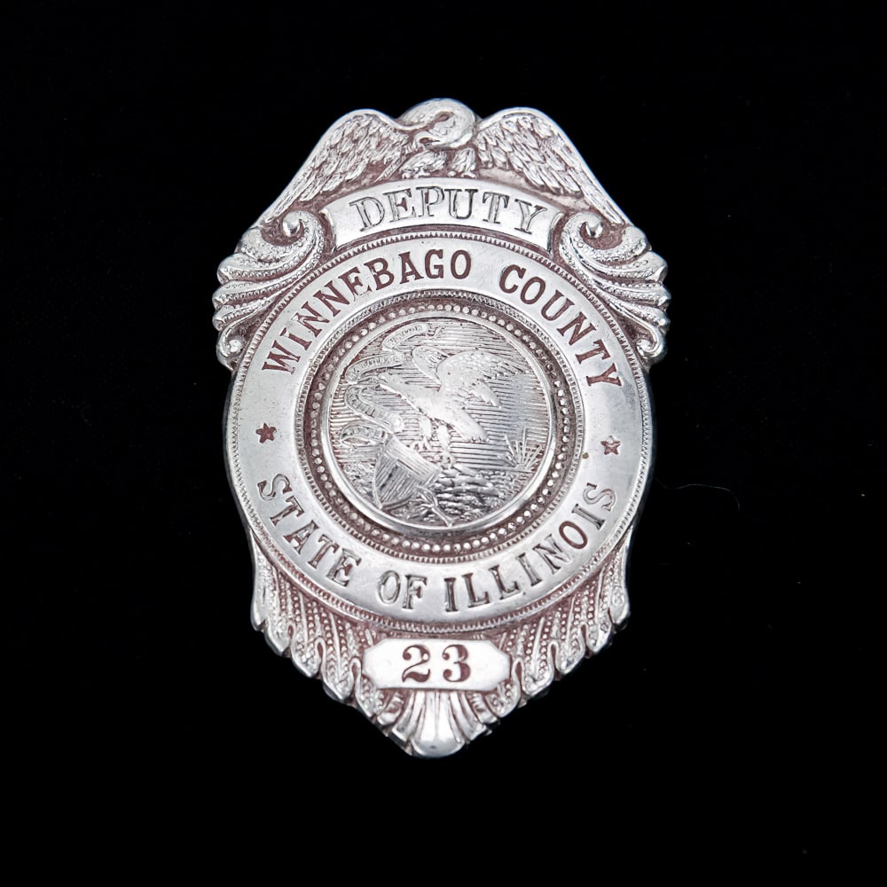Winnebago County Deputy Badge, IL (1 of 4)