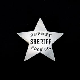 Deputy Sheriff Cook County. Star