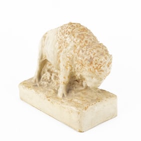 Antique Terracotta American Bison