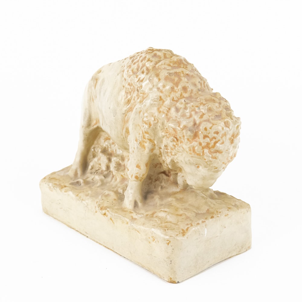 Antique Terracotta American Bison (1 of 7)