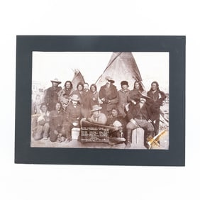 Original Pine Ridge Buffalo Bill Photo