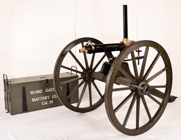 US M1862 Gatling Gun .58 Cal (M)-Civil War-Span Am