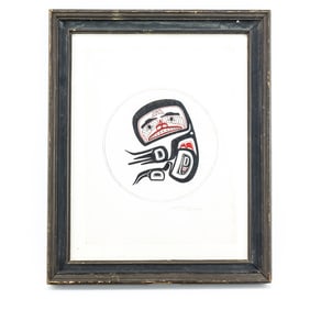 Haida Drawing ?Mischievous Man?  1984