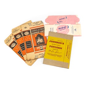 Vintage Popcorn/Ice Cream Boxes (5)