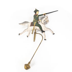 Soldier Riding Horse Battle Pendulum Balance Toy