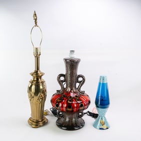 Marilyn Monroe Lava Lamp + 2 Table Lamps