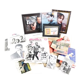 Joan Rivers Patrick Swayze Keanu Reeves AUTO Photo