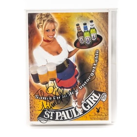 Jaime Bergman St Pauli Girl Autographed Photo