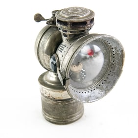 Twentieth Century MFG Co. Carbide Bicycle Lamp