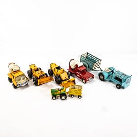 Assorted TONKA Cement Mixers Loaders Airlines +