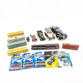 All American R.R. Train Set Structo Model A & More