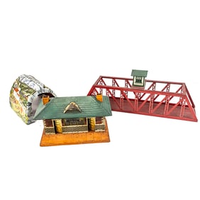 American Flyer Trestle Bridge Central Station +++