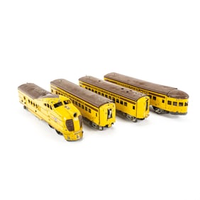 Pre War American Flyer U.P. #1684 Loco & Pullman